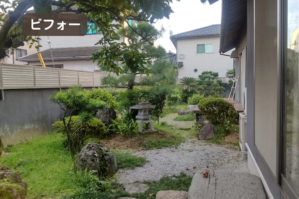 姫路市でリフォームを行う和庭の施工前写真