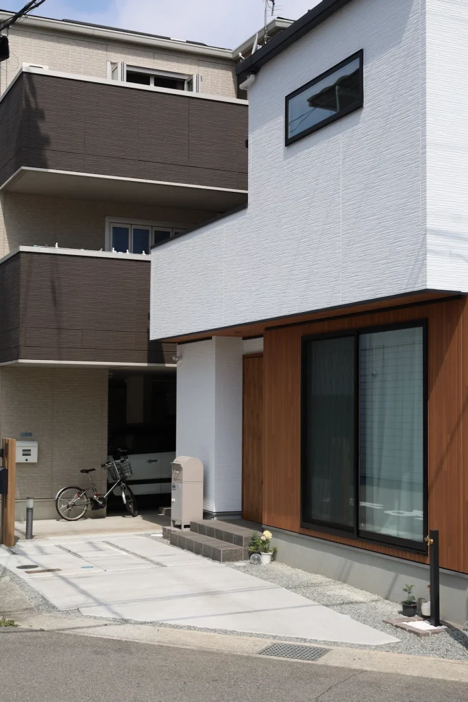 角の隅切り部分